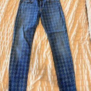 Hudson Jeans Houndstooth print